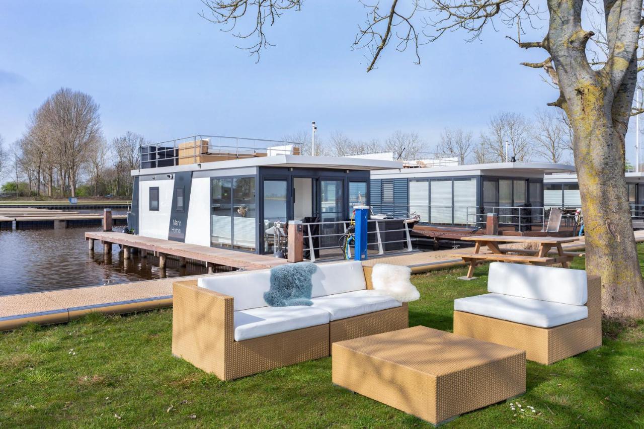 Welcome In - Houseboat Agua Dolce Met Tuin, Paviljoenwei 4, Sneek - Offingawier Eksteriør billede