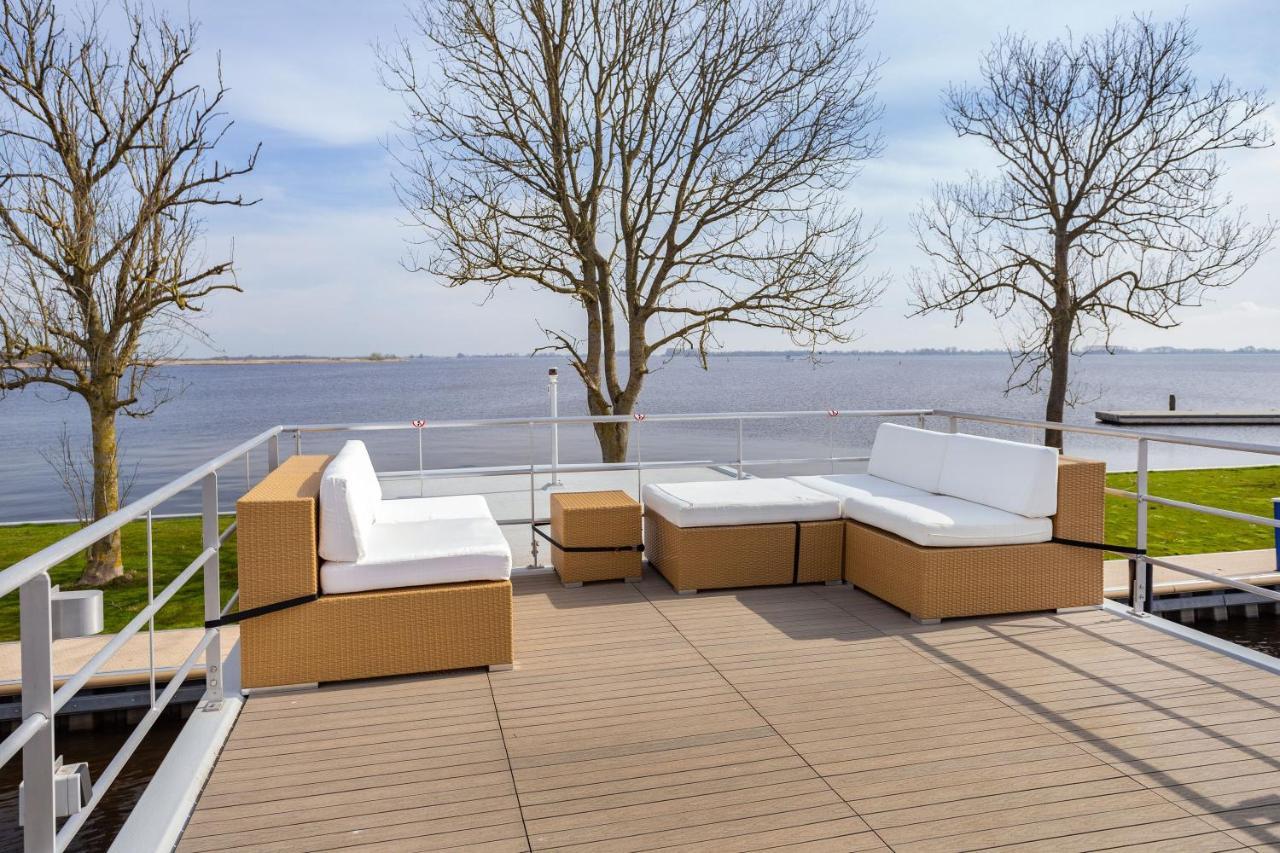 Welcome In - Houseboat Agua Dolce Met Tuin, Paviljoenwei 4, Sneek - Offingawier Eksteriør billede